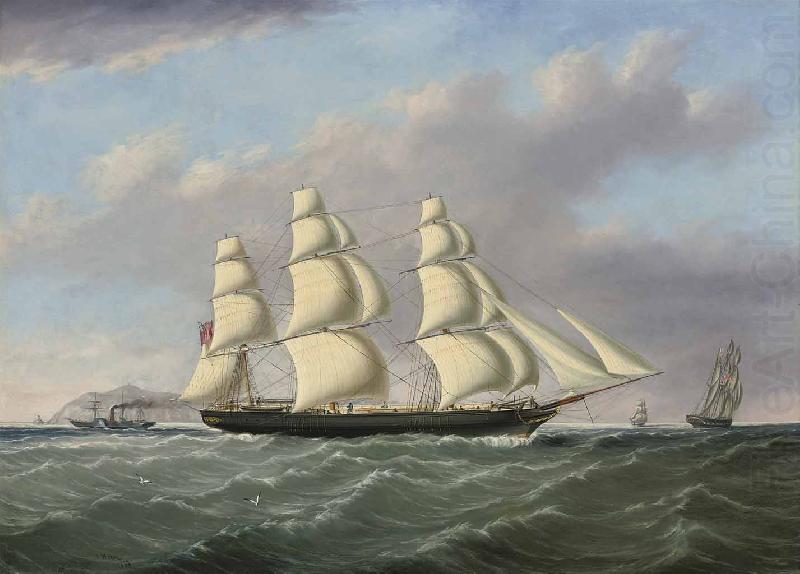 bound merchantman passing Anglesey, Joseph heard